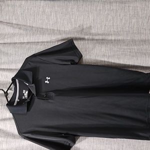 Under armour polo black small
